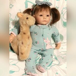 Adora 18" Toddler Doll By Frank Young With Best Friend Stuffie And Extra Outfit